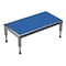 Vestil Adjustable Stainless Steel Stand 10-1/2" to 16-1/2" Height 19"W x 36"L AHT-H-1936-SS - alternate 1